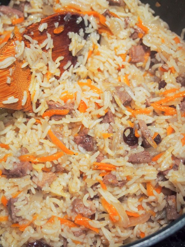 Lamb pilaf Caroline's Cooking