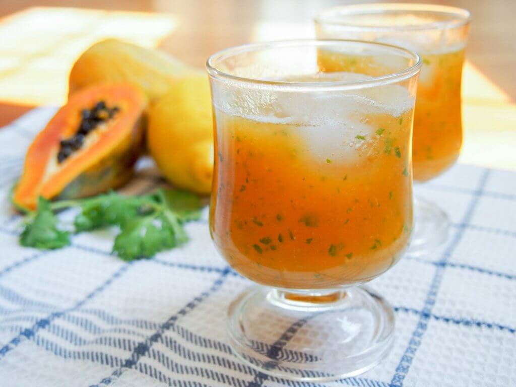 Papaya Lemonade 