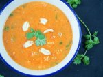 West African peanut soup is a tasty vegan soup made with sweet potato. Easy to make, it's warming, comforting and delicious.