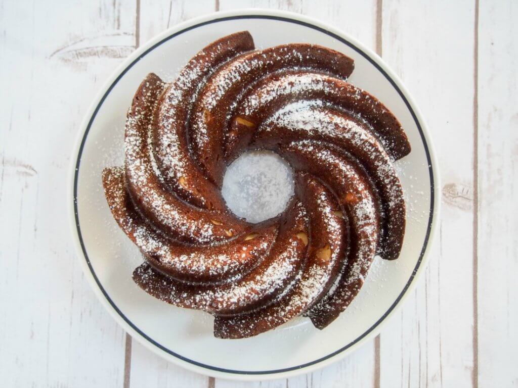 Clementine cake with cranberry glaze (GF) Caroline's Cooking