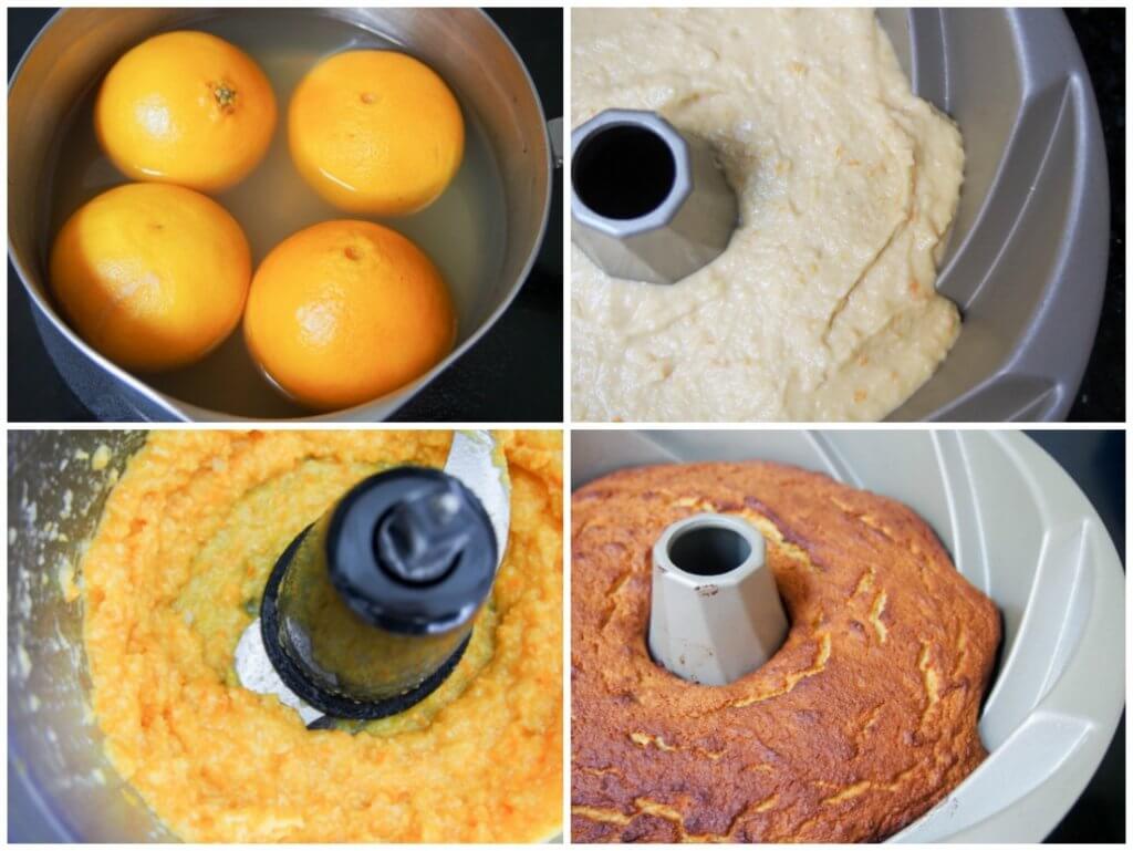 Clementine cake with cranberry glaze (GF) Caroline's Cooking