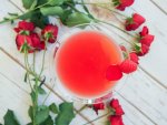 the blushing rose - a vermouth cocktail