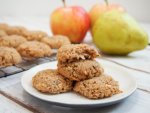 healthy apple oatmeal cookies