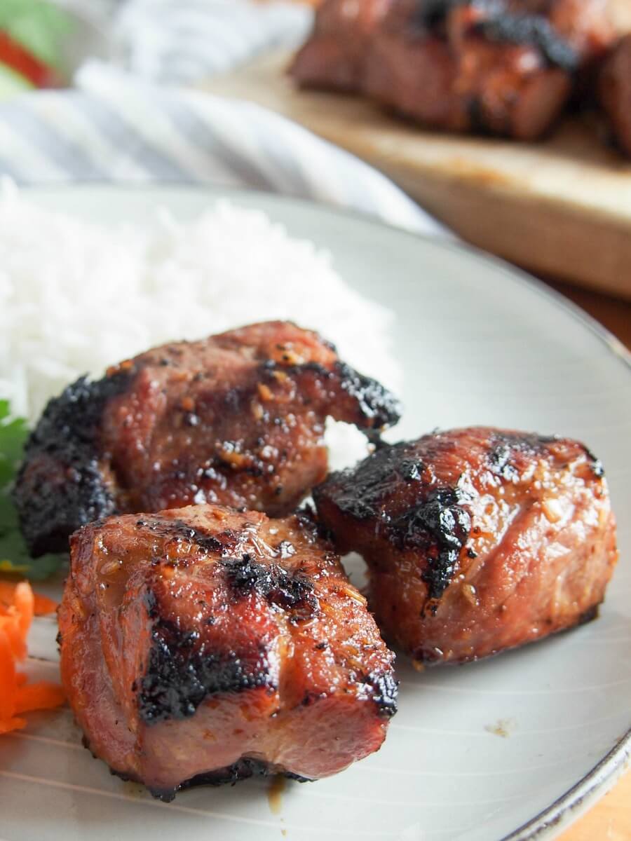 Vietnamese lemongrass pork