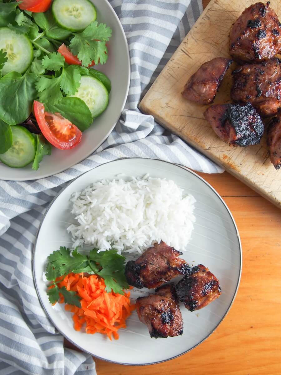 Vietnamese lemongrass pork Vietnamese lemongrass pork - a deliciously flavorful easy meal