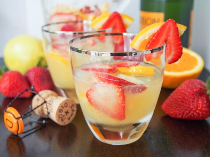 Cava sangria - Caroline's Cooking