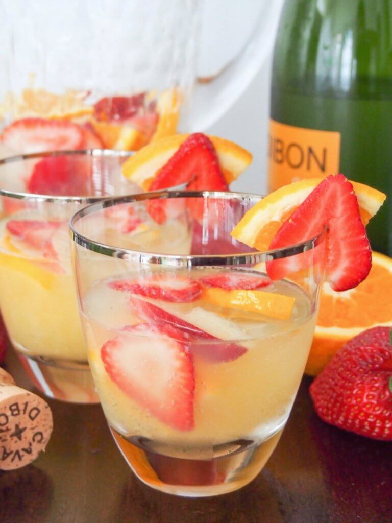 Cava sangria - Caroline's Cooking