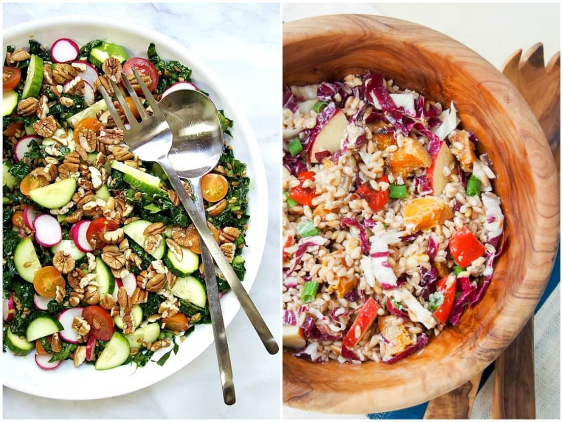 farro salads - make ahead salads