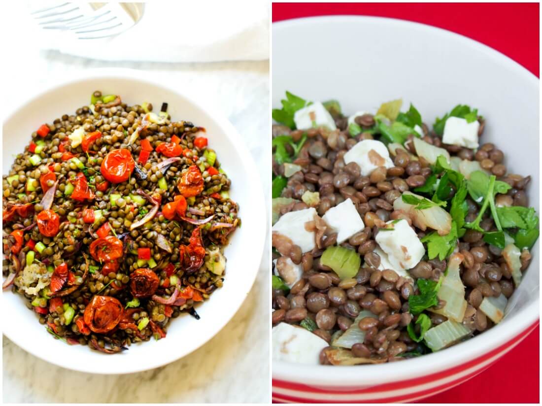 lentil salads - make ahead salads