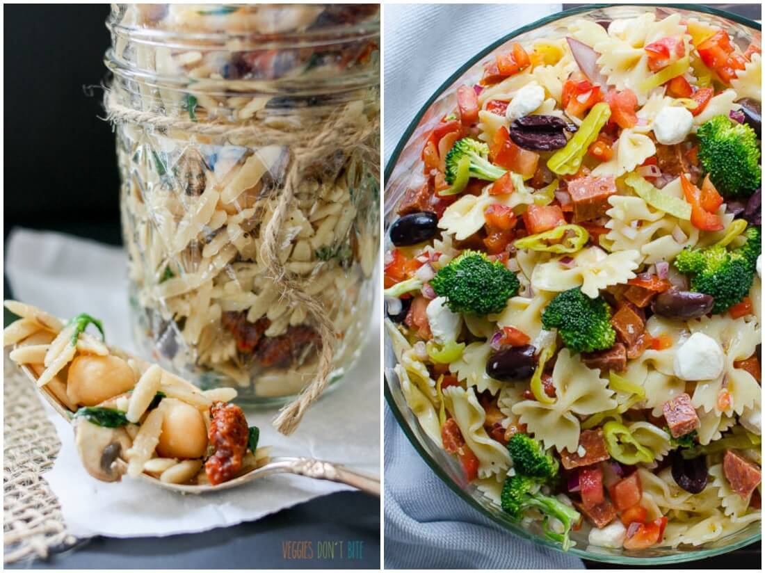 pasta salads - make ahead salads