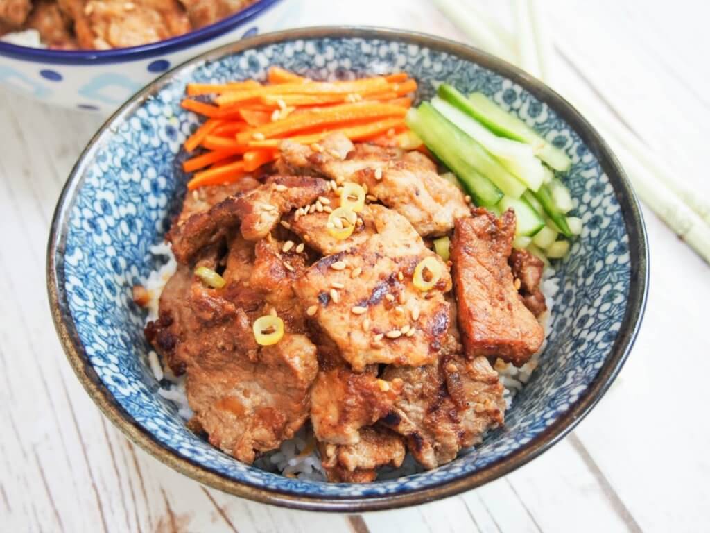 Pork bulgogi Caroline's Cooking