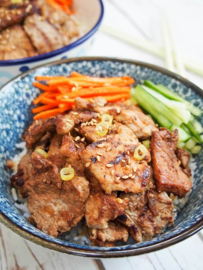 Pork bulgogi Caroline's Cooking