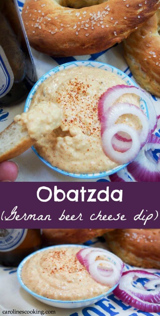 Obatzda (German beer cheese dip)