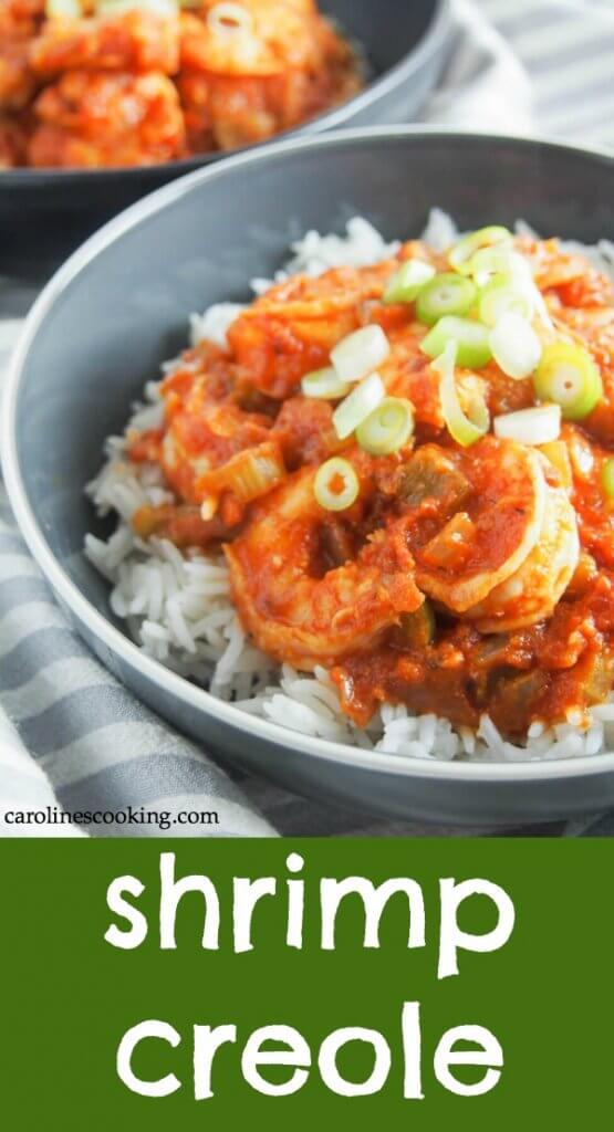 Shrimp Creole is a classic Louisiana dish that's easy to make, and packed with flavor. Spice it up or down, these are flavors you're sure to love.