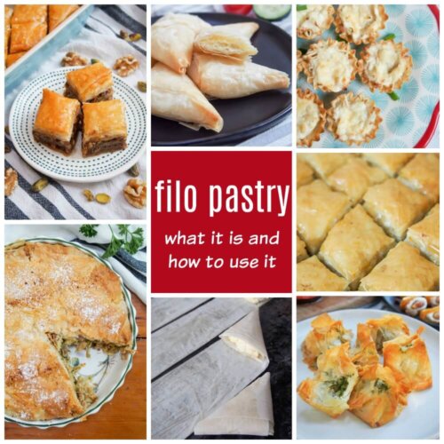 Filo pastry what it is and how to use it Caroline's Cooking