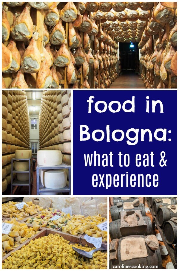 Essen in Bologna: was zu essen und zu erleben.  Italien ist im Allgemeinen großartig zum Essen, aber das Essen in Bologna ist wirklich etwas Besonderes.  Die Gegend ist die Heimat einiger der am meisten verehrten Lebensmittelprodukte der Welt sowie heimeliger Klassiker.  Dies sind die Essenserlebnisse, die Sie nicht verpassen dürfen!  #foodtravel #bologna #foodexperiences