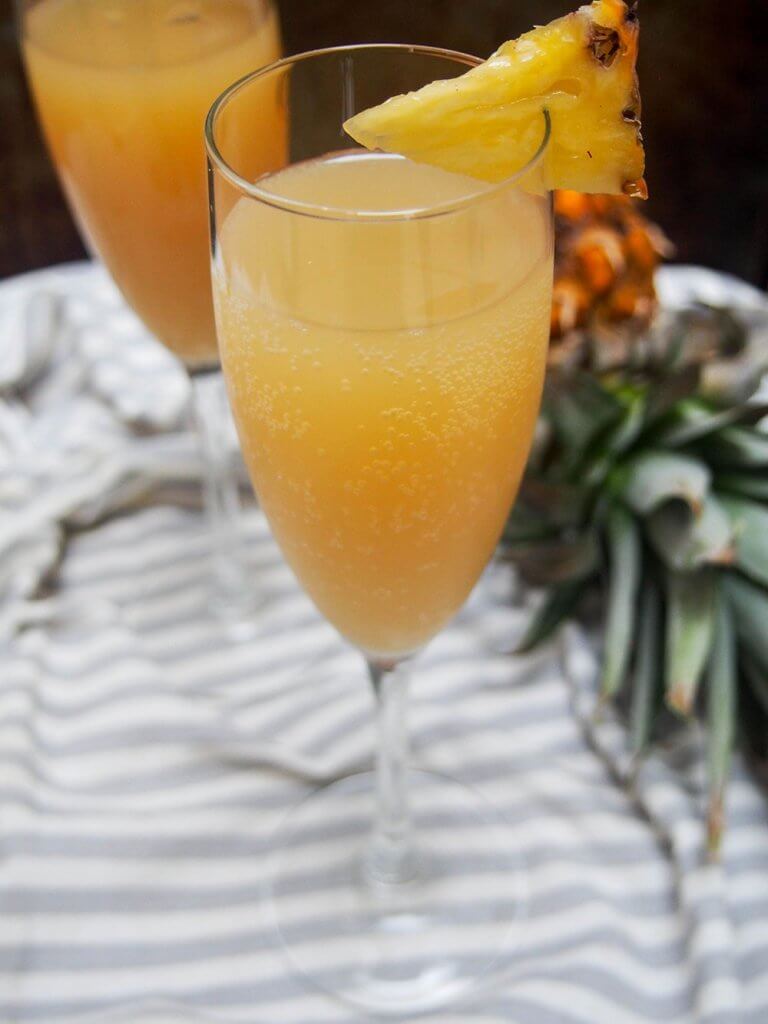 Pineapple mimosa - Caroline's Cooking