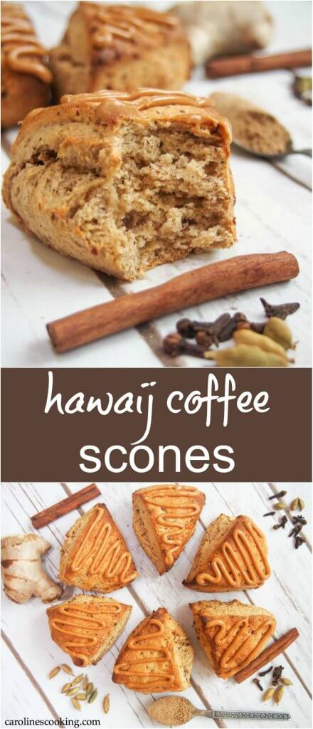 hawaij coffee scones