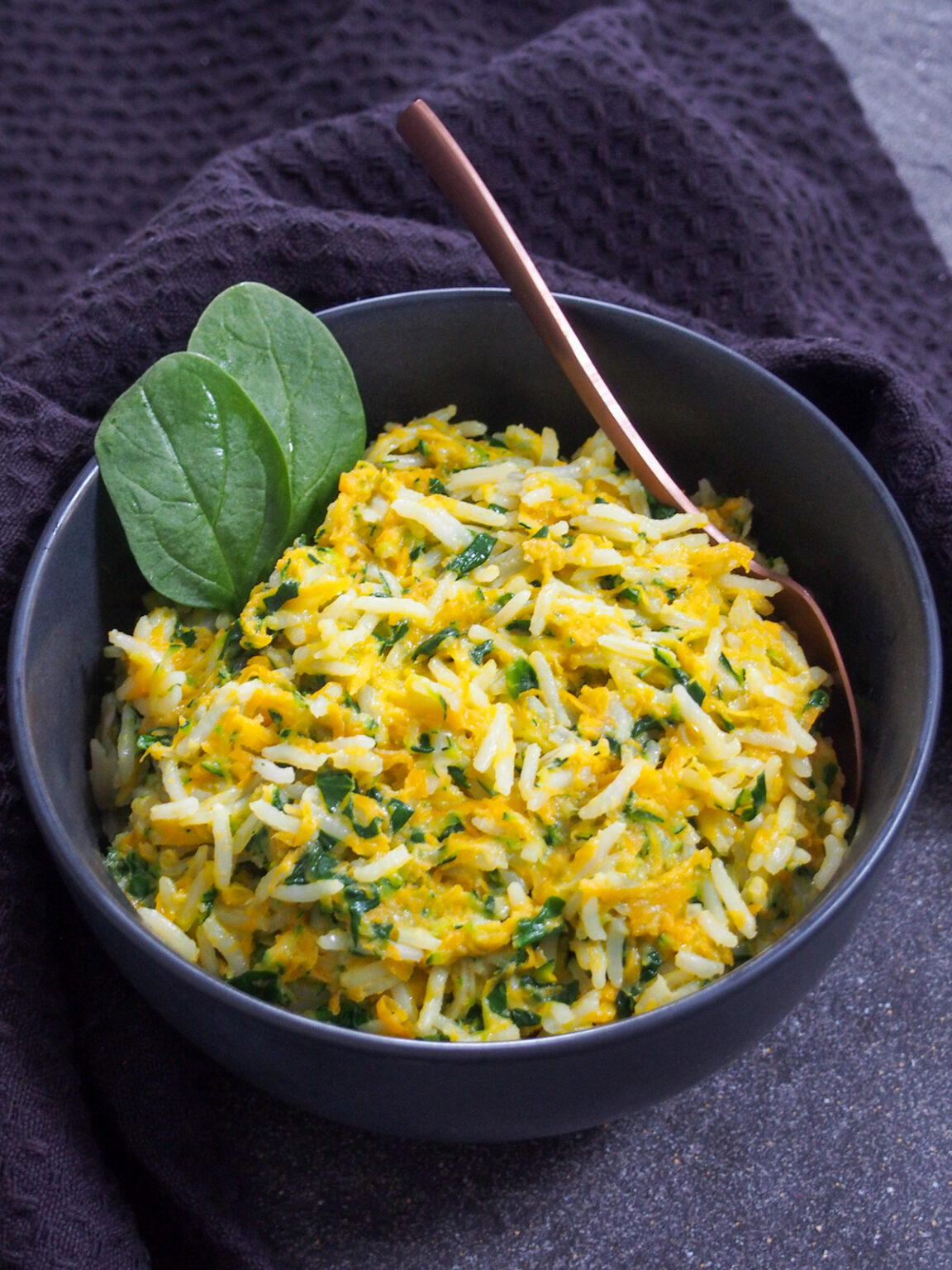 Rice with vegetables and coconut milk Caroline's Cooking