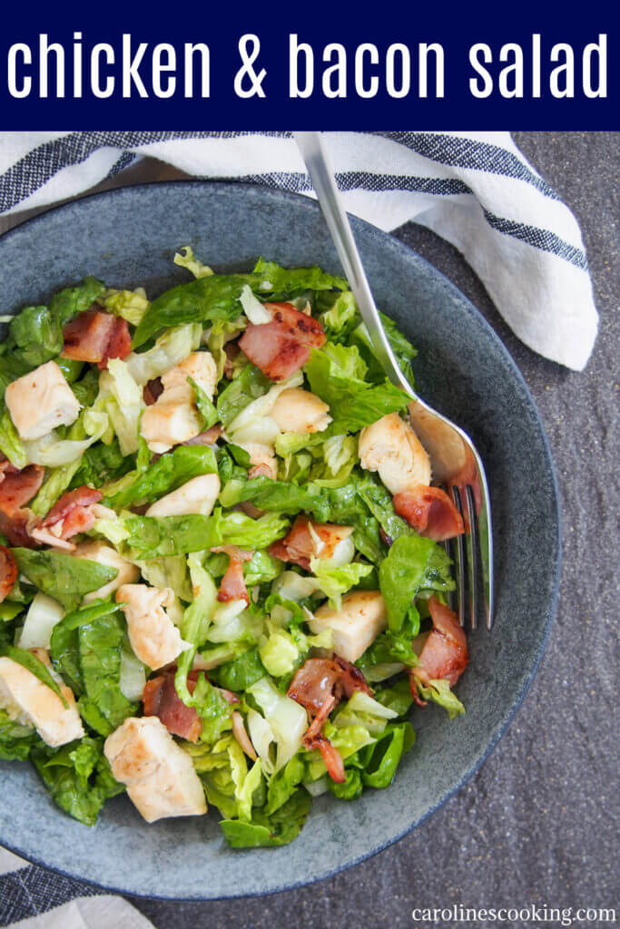 Hen and bacon salad – Caroline’s Cooking