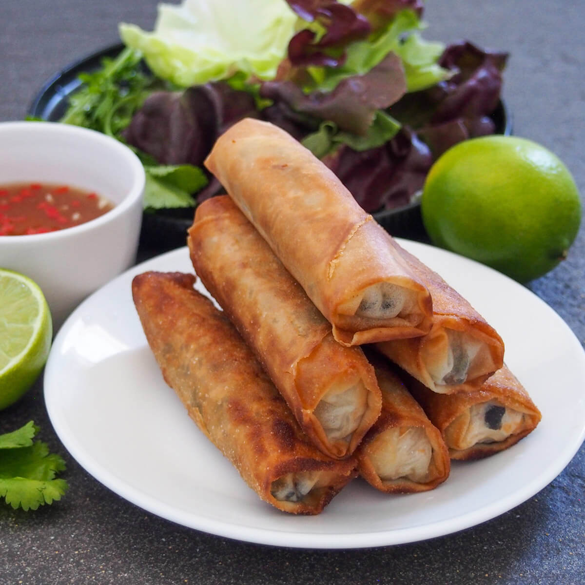 Vietnamese fried spring rolls   cha gio