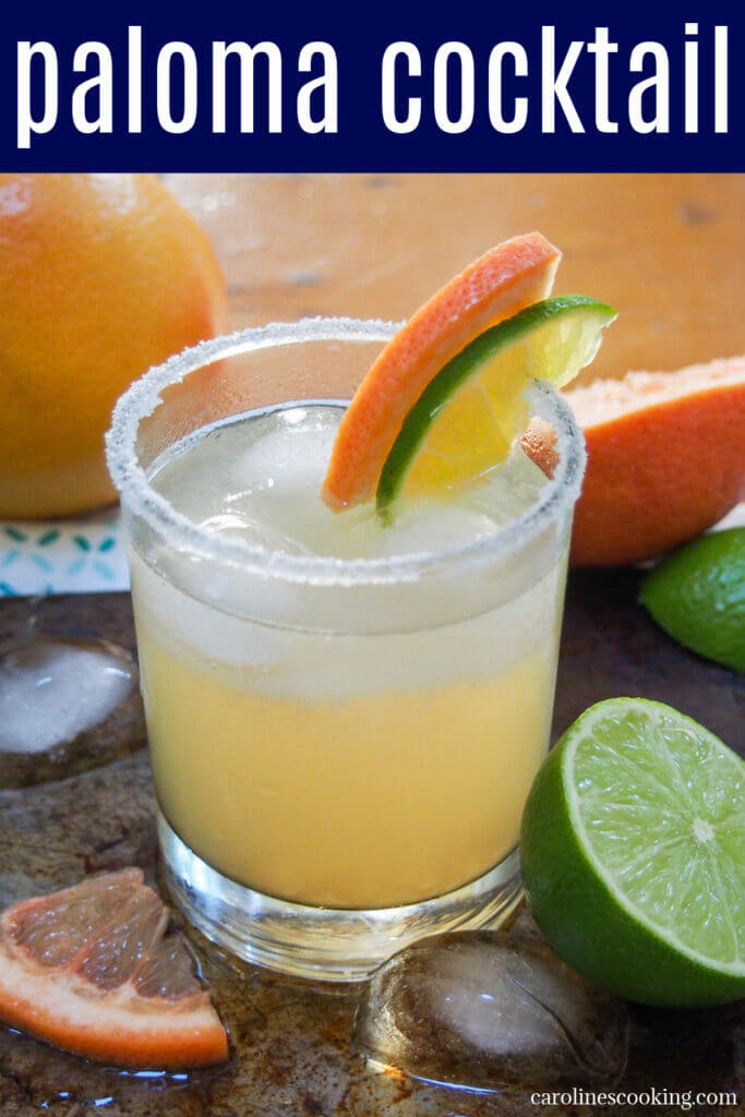 A Paloma cocktail is the REAL tequila cocktail you should be drinking if you want to be authentically Mexican, that's also really easy to make and refreshing too. 