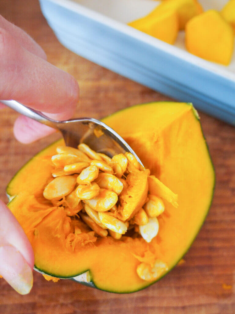 Mapleroasted buttercup squash Caroline's Cooking