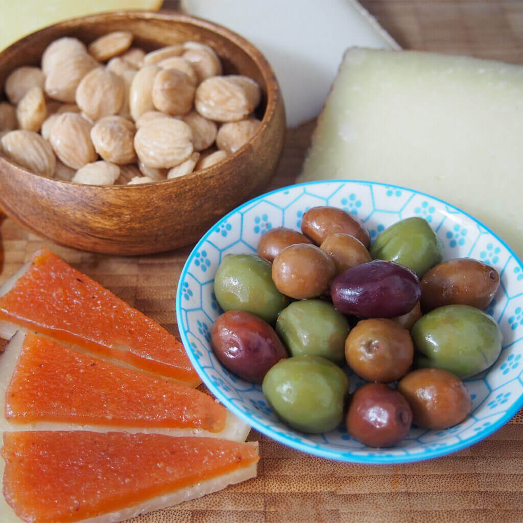 Spanish cheese board Caroline's Cooking