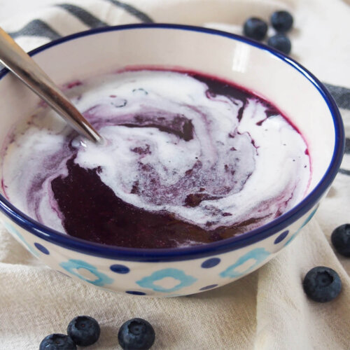 Blue Raspberry Soup Swedish blueberry soup (Blåbärssoppa) - Caroline's Cooking