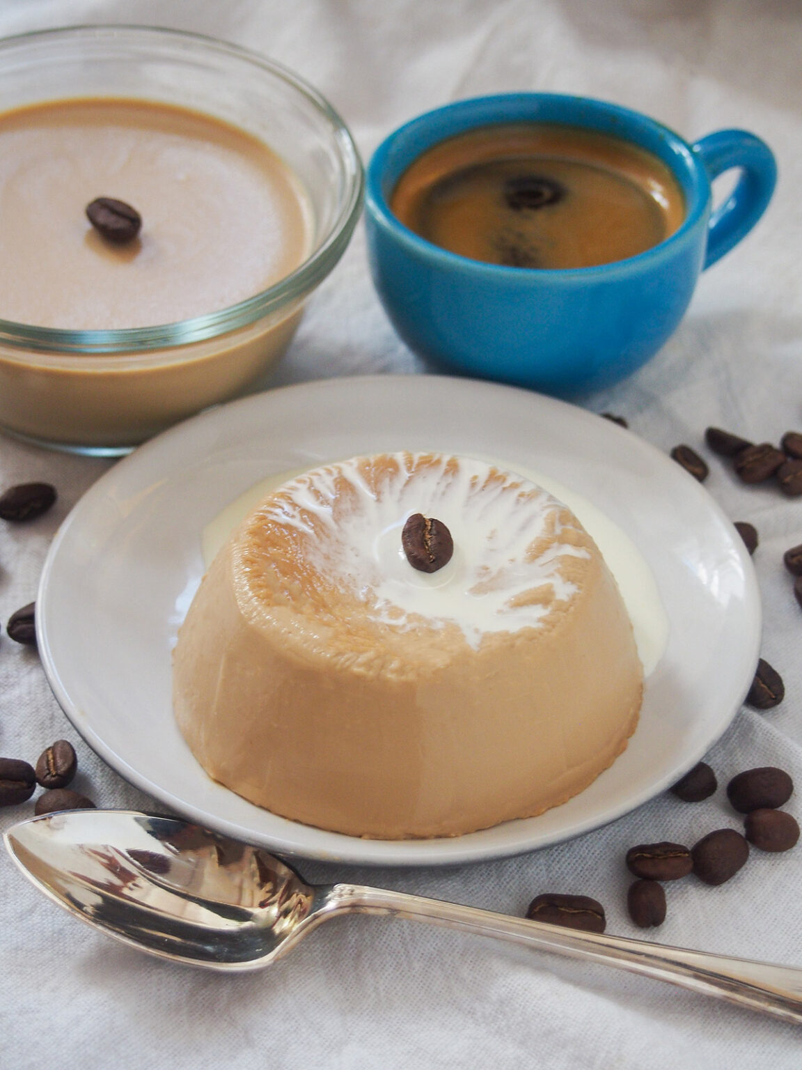 Coffee panna cotta Caroline