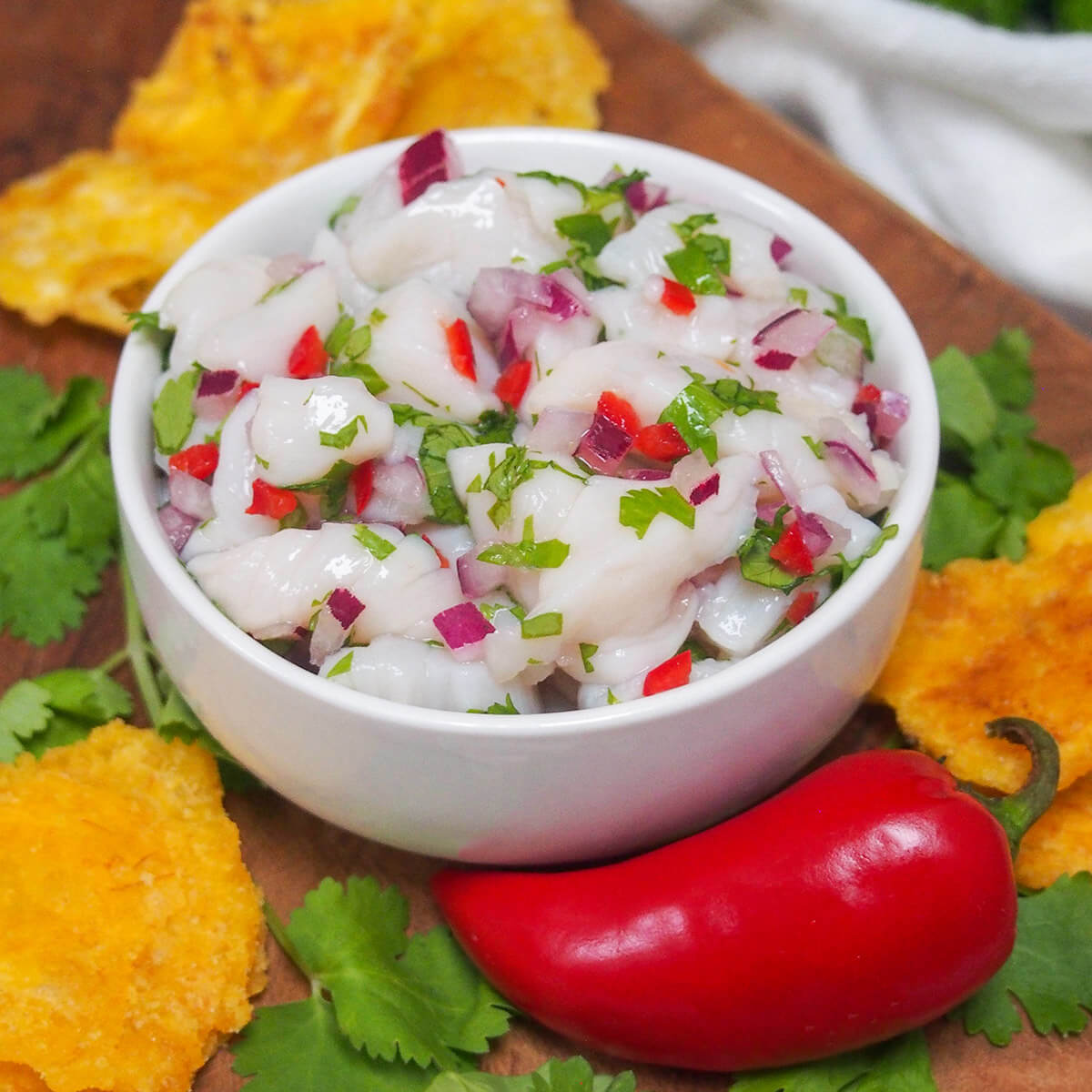 Scallop ceviche - Caroline&amp;#39;s Cooking
