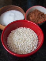 Champorado - Filipino chocolate rice porridge - Caroline's Cooking