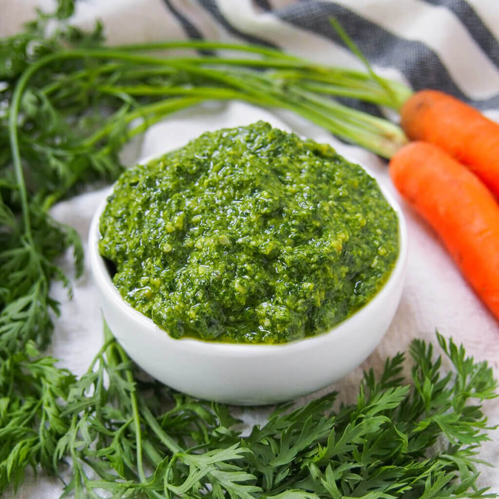 Carrot Top Pesto Caroline s Cooking Carrot top pesto caroline s cooking