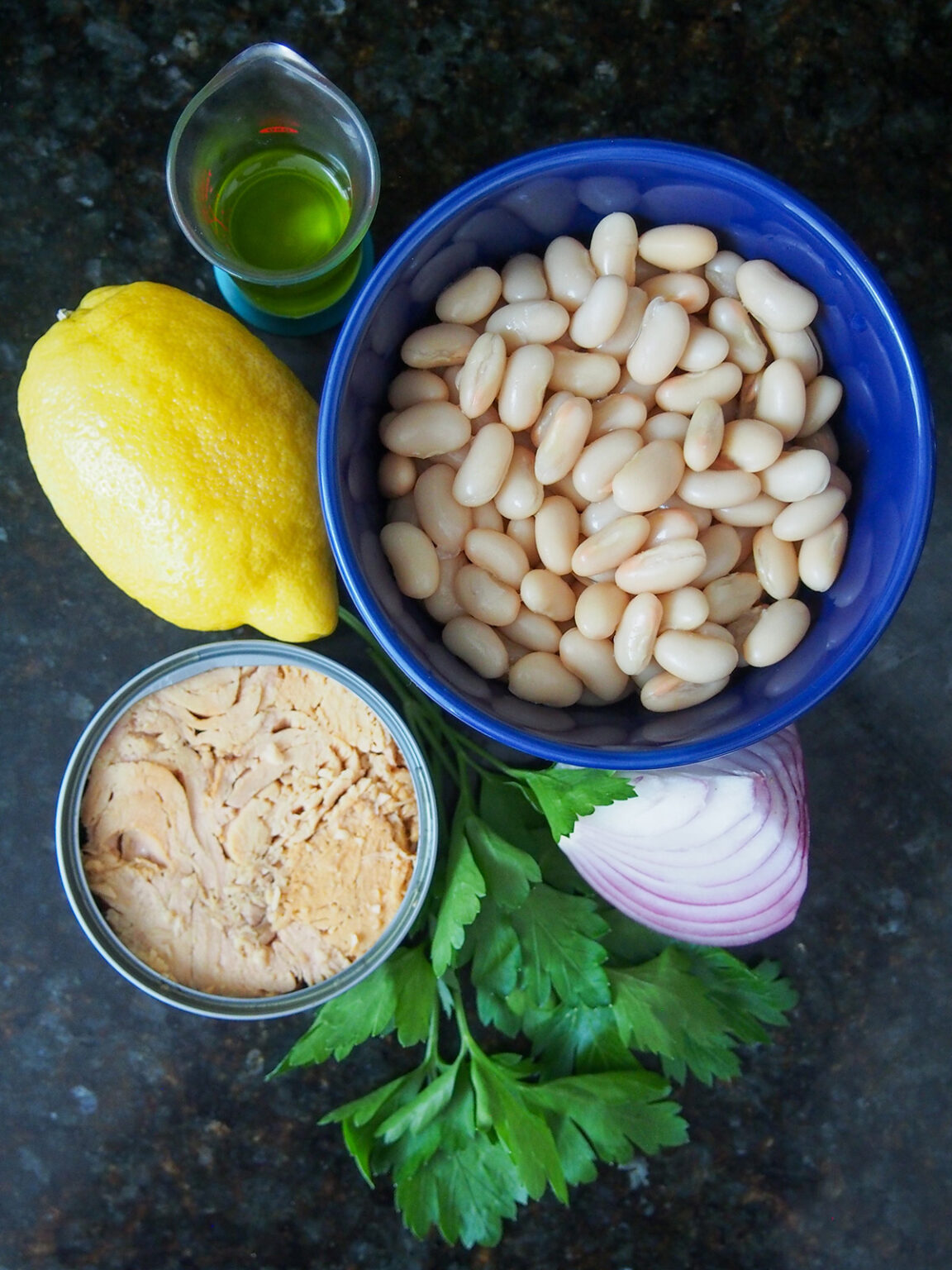 Tuscan white bean and tuna salad Caroline's Cooking