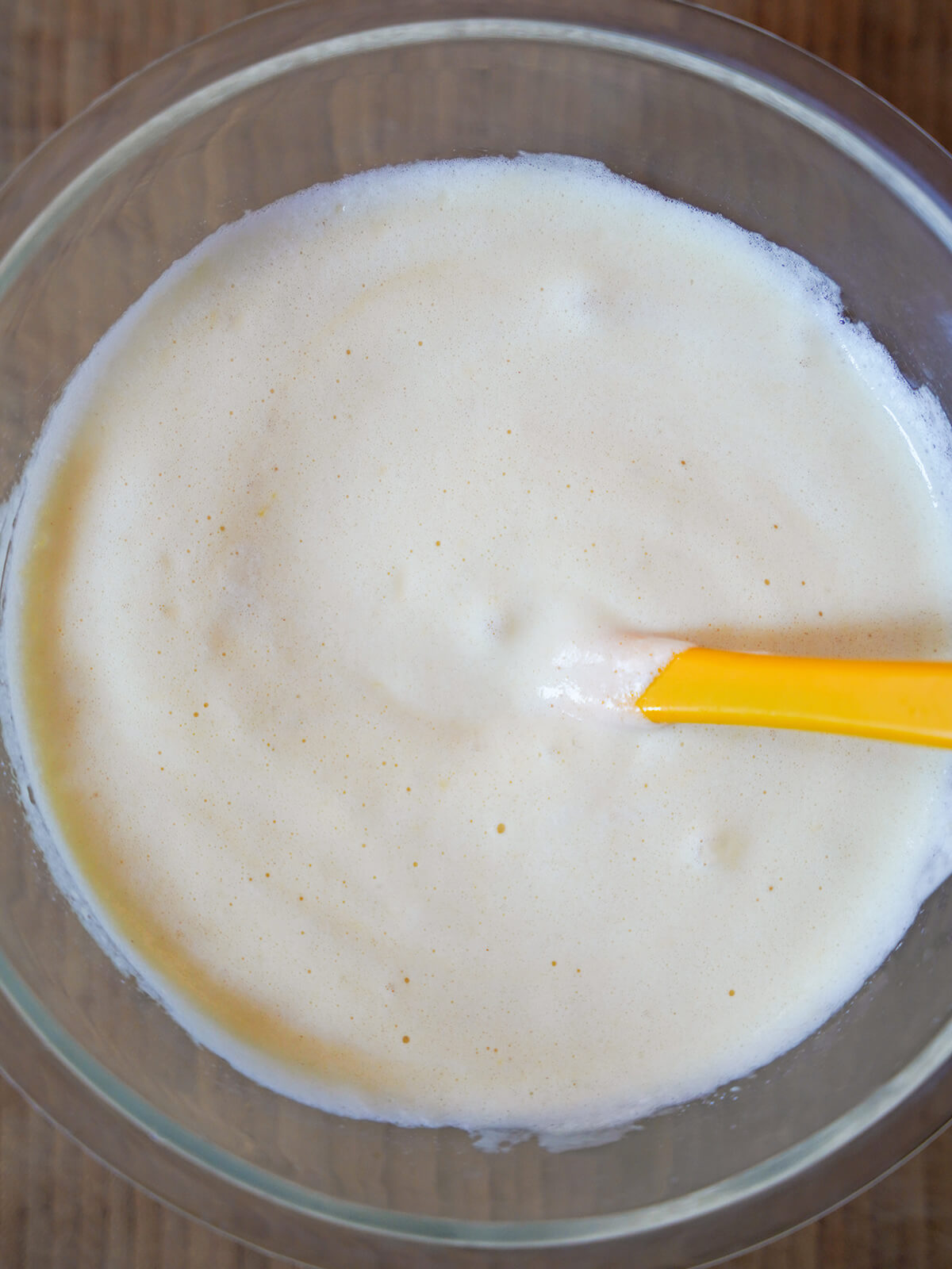 bowl of combined Kaiserschmarrn torn pancakes mixture.