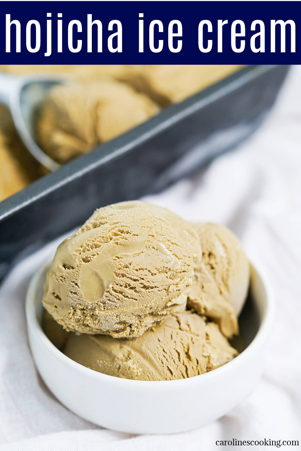 This hojicha ice cream has fantastic depth of flavor and a smooth, creamy texture. It's easier to make than you might think and such a delicious scoop! This hojicha ice cream has fantastic depth of flavor and a smooth, creamy texture. It's easier to make than you might think and such a delicious scoop!