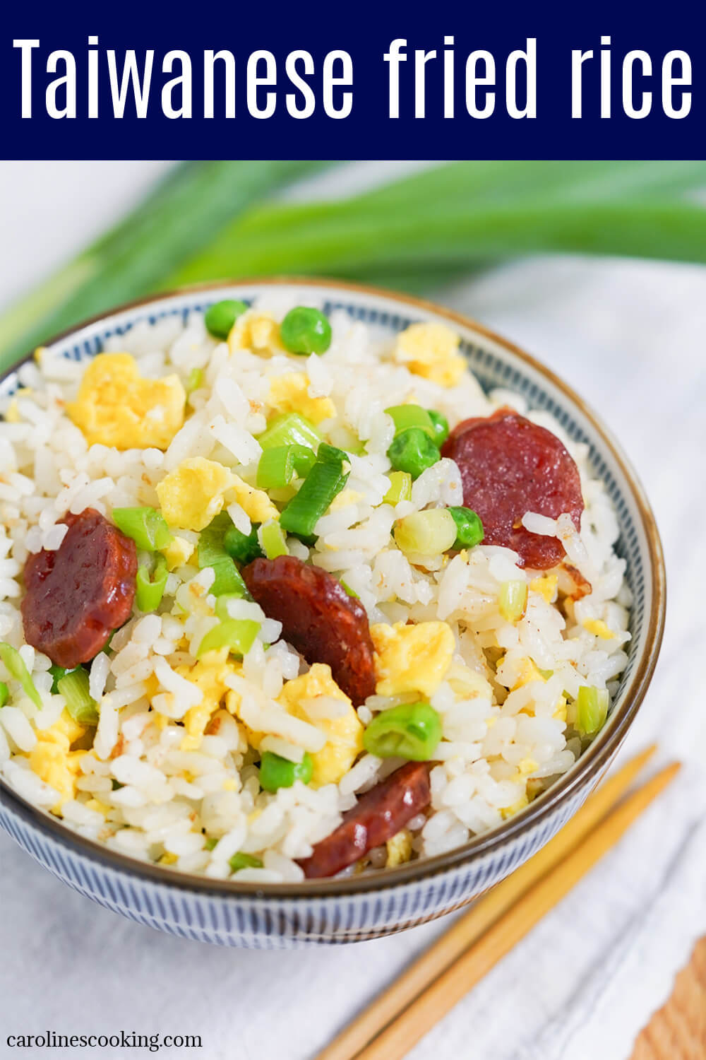 Taiwanese fried rice is a wonderfully quick, easy and adaptable dish that's light and flavorful. A great way to use up leftovers and a tasty, comforting quick meal. Taiwanese fried rice is a wonderfully quick, easy and adaptable dish that's light and flavorful. A great way to use up leftovers and a tasty, comforting quick meal.